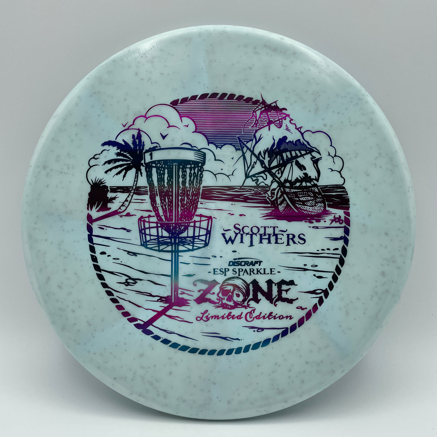 Scott Withers ESP Sparkle Zone - Winter Sunset Stamp