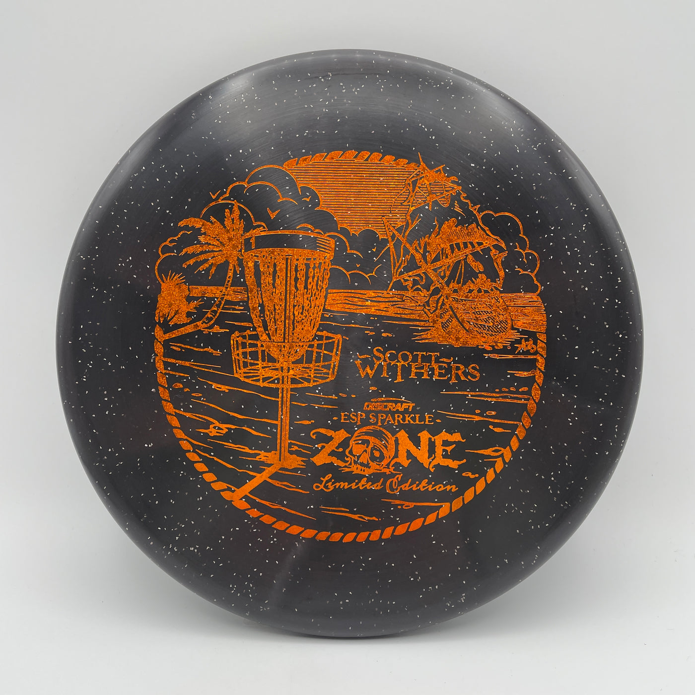 Scott Withers ESP Sparkle Zone - Orange Hidden Stars Stamp