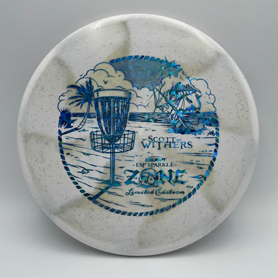 Scott Withers ESP Sparkle Zone - Light Blue Shatter Stamp