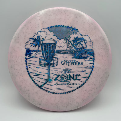 Scott Withers ESP Sparkle Zone - Light Blue Shatter Stamp