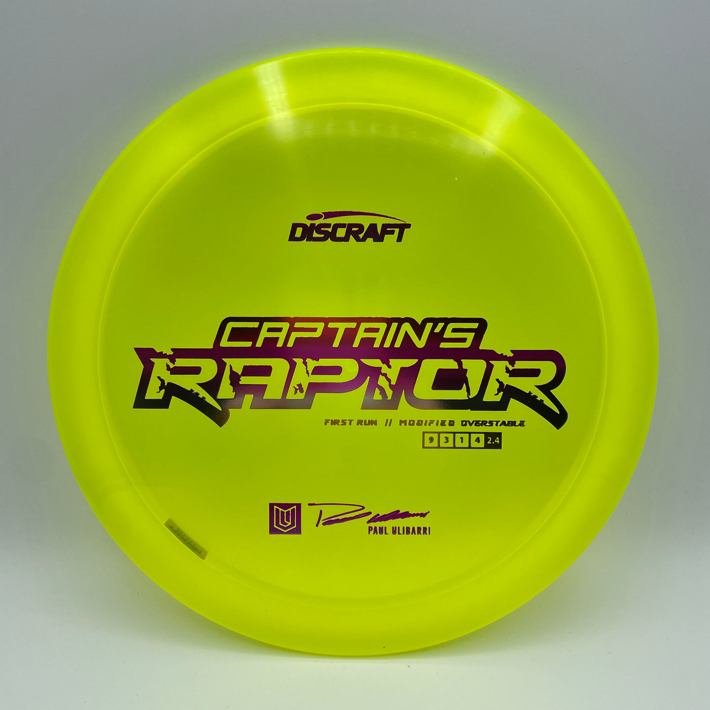 Special Z Blend Captain's Raptor